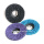 abrasive 180mm clean blue paint rust stripping disc